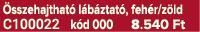  sszehajthat l b ztat , feh r/z ld C100022 k d 000 8.540 Ft