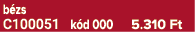 b zs C100051 k d 000 5.310 Ft