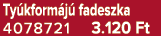 Ty kform j fadeszka 4078721 3.120 Ft