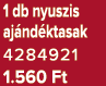 1 db nyuszis aj nd ktasak 4284921 1.560 Ft
