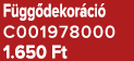 F gg dekor ci C001978000 1.650 Ft