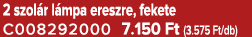 2 szol r l mpa ereszre, fekete C008292000 7.150 Ft (3.575 Ft/db)