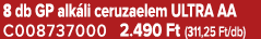 8 db GP alk li ceruzaelem ULTRA AA C008737000 2.490 Ft (311,25 Ft/db)