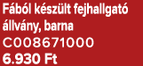 F b l k sz lt fejhallgat  llv ny, barna C008671000 6.930 Ft