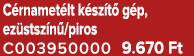 C rnamet lt k sz t g p, ez stsz n /piros C003950000 9.670 Ft