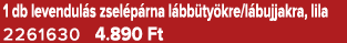 1 db levendul s zsel p rna l bb ty kre/l bujjakra, lila 2261630 4.890 Ft