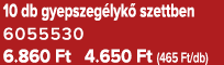 10 db gyepszeg lyk szettben 6055530 6.860 Ft 4.650 Ft (465 Ft/db)