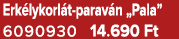 Erk lykorl t parav n „Pala” 6090930 14.690 Ft