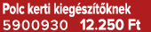 Polc kerti kieg sz t knek 5900930 12.250 Ft