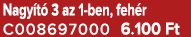 Nagy t 3 az 1 ben, feh r C008697000 6.100 Ft