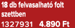18 db felvasalhat folt szettben 1327931 4.890 Ft