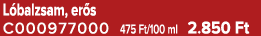 L balzsam, er s C000977000 475 Ft/100 ml 2.850 Ft
