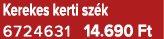 Kerekes kerti sz k 6724631 14.690 Ft
