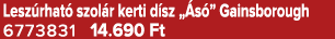 Lesz rhat szol r kerti d sz „ s ” Gainsborough 6773831 14.690 Ft