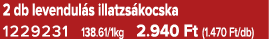 2 db levendul s illatzs kocska 1229231 138.61/1kg 2.940 Ft (1.470 Ft/db)