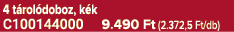 4 t rol doboz, k k C100144000 9.490 Ft (2.372,5 Ft/db)