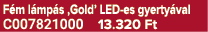 F m l mp s ‚Gold’ LED es gyerty val C007821000 13.320 Ft