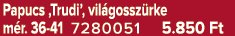 Papucs ‚Trudi’, vil gossz rke m r. 36 41 7280051 5.850 Ft