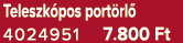 Teleszk pos port rl 4024951 7.800 Ft