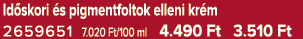 Id skori s pigmentfoltok elleni kr m 2659651 7.020 Ft/100 ml 4.490 Ft 3.510 Ft