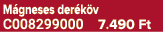 M gneses der k v C008299000 7.490 Ft