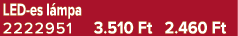 LED es l mpa 2222951 3.510 Ft 2.460 Ft