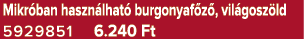 Mikr ban haszn lhat burgonyaf z , vil gosz ld 5929851 6.240 Ft