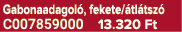 Gabonaadagol , fekete/ tl tsz C007859000 13.320 Ft