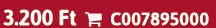 3.200 Ft  C007895000