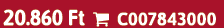 20.860 Ft  C007843000