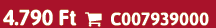 4.790 Ft  C007939000