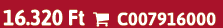 16.320 Ft  C007916000