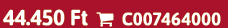 44.450 Ft  C007464000