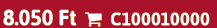 8.050 Ft  C100010000