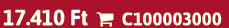17.410 Ft  C100003000
