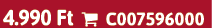 4.990 Ft  C007596000