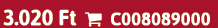 3.020 Ft  C008089000
