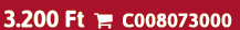 3.200 Ft  C008073000