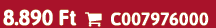 8.890 Ft  C007976000
