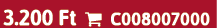 3.200 Ft  C008007000
