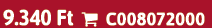 9.340 Ft  C008072000