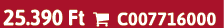 25.390 Ft  C007716000