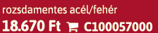 rozsdamentes ac l/feh r 18.670 Ft  C100057000
