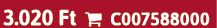 3.020 Ft  C007588000