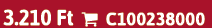 3.210 Ft  C100238000