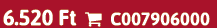 6.520 Ft  C007906000