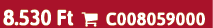 8.530 Ft  C008059000