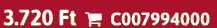 3.720 Ft  C007994000