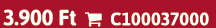3.900 Ft  C100037000