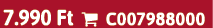 7.990 Ft  C007988000